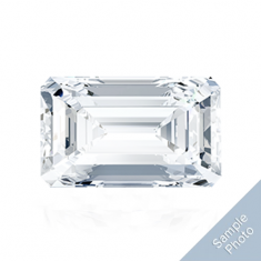 0.74 Carat J-Colour VS1-Clarity Very Good Cut Emerald Diamond